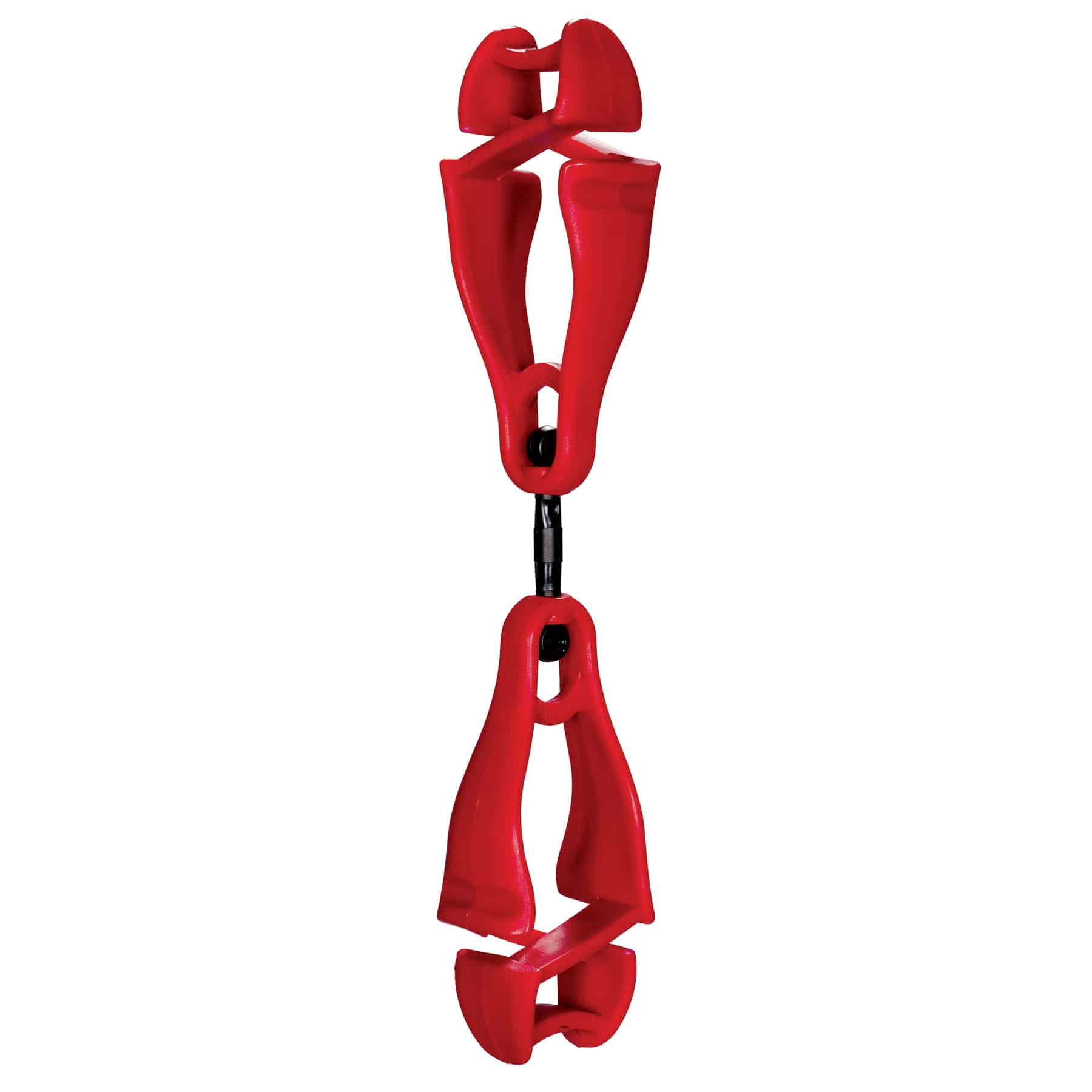 Red Swivel Glove Clip Holder with Dual Clips, 240EA/1CS