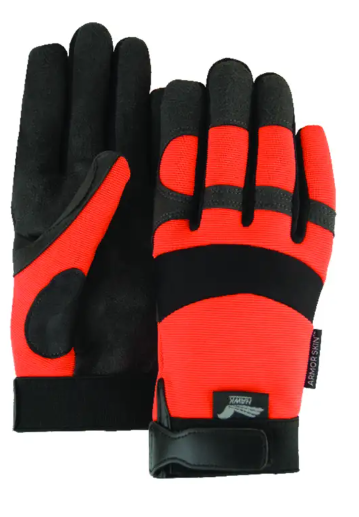 Majestic 2137HO Armorskin Synthetic Leather Palm Mechanic's Glove