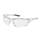 PIP Recon Rimless Clear Safety Glasses With Clear FogLess 3Sixty Coated Anti-Scratch/Anti-Fog Lens And Clear Temple, 12/bx