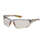 PIP Recon Safety Glasses with Translucent Brow Temple I/O Blue Lens Anti-Scratch/Anti-Fog coating, 12/bx