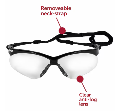 V30 Nemesis™ Safety Glasses, Clear,
