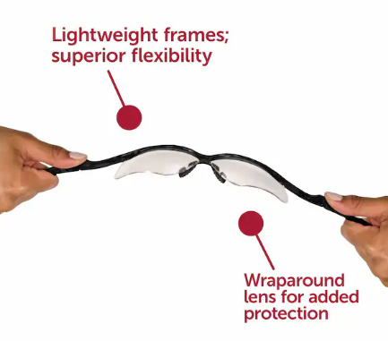 V30 Nemesis™ Safety Glasses, Clear,