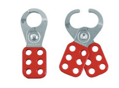 Steel Lockout Hasp, 1in (25mm) Jaw Clearance 420