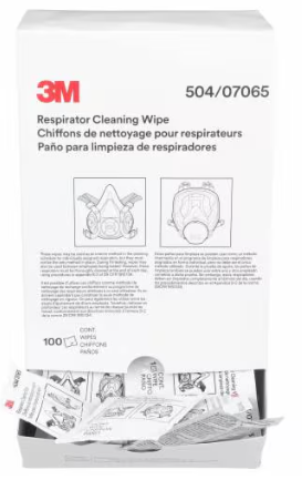 504 Alcohol Free respirator wipe 5BX/CS