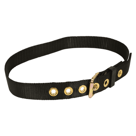 Heavy-duty tool belt for harnesses with steel buckles