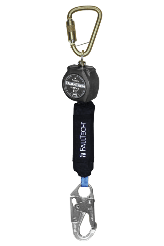 6' Web Mini SRD Single-leg Steel Carab+Steel Snap Hook 

