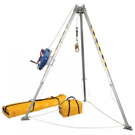 8' Tripod Kit with 7281S 3-Way SRL-R and Storage Bags