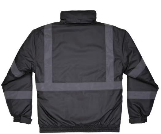 Enhanced Visibility Reflective Winter Bomber Jacket - Non-Certified