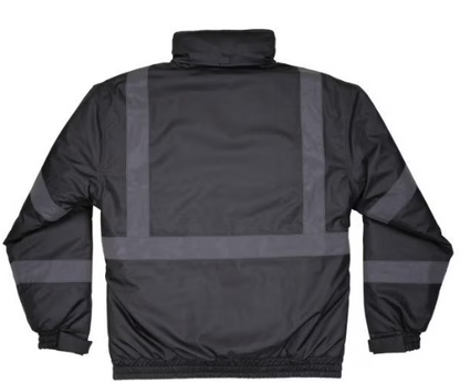 Enhanced Visibility Reflective Winter Bomber Jacket - Non-Certified