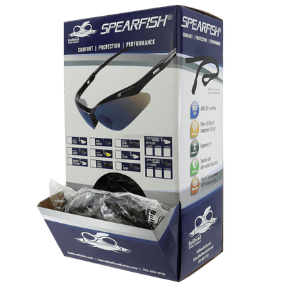 Bullhead Spearfish Smoke Reader Safety Glasses (PFT)