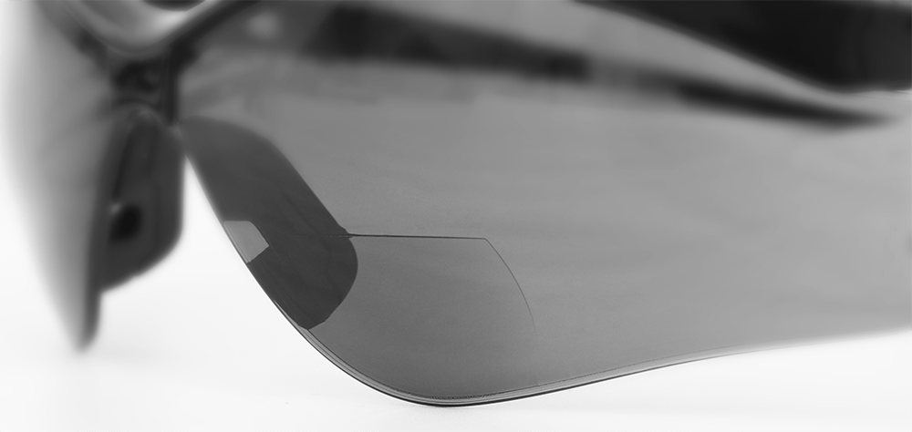 Bullhead Spearfish Smoke Reader Safety Glasses (PFT)