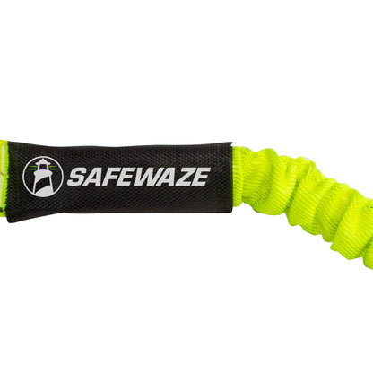 SafeWaze PRO 6' Stretch Internal Energy Absorbing Lanyard: Rebar Hook