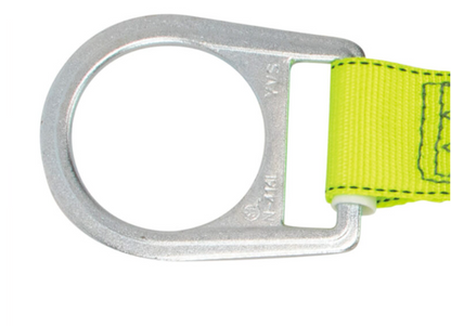 18″ D-ring Extender: Snap Hook, D-ring