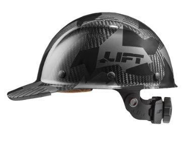 DAX Carbon Fiber Cap Brim (Black Camo)