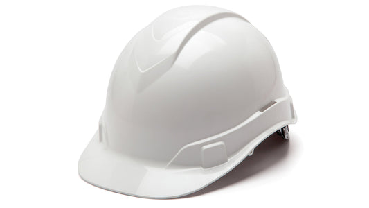 Ridgeline Cap Style - White 4pt ratchet, non-vented 

