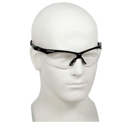 KleenGuard V60 Nemesis Bi-Focal Lens Reader Safety Glasses w. Neck Cord,+1.5 Diopter, Clear Lens