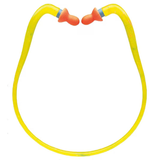 Honeywell Disposable Vinyl Earplugs Bell Shape 27dB Orange