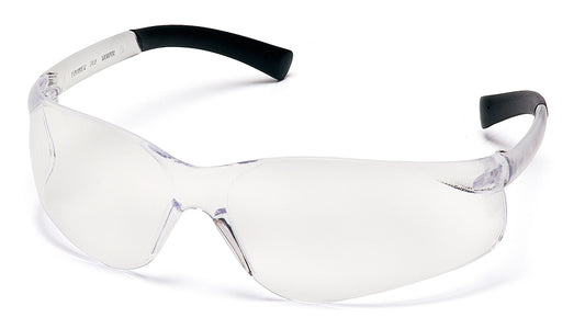 ZTEK clear frame, clear lens, integrated nose piece 12ea/1bx, 300ea/1cs