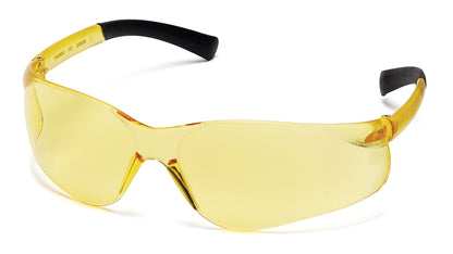 Amber Lens with Amber Temples, Integrated nose piece, soft, non-slip rubber temple tips 

300PR/1CS