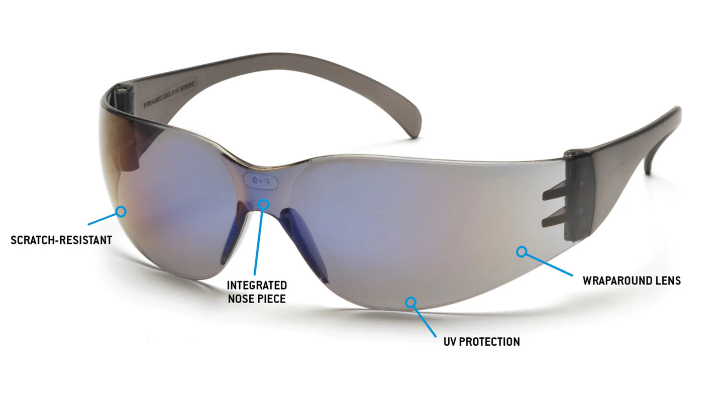Intruder - Grey Anti-Fog Blue Mirror Glass