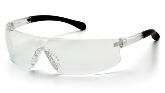 Pyramex clear AF, soft nose piece, with rubber temples 12EA/1BX, 25BX/1CS