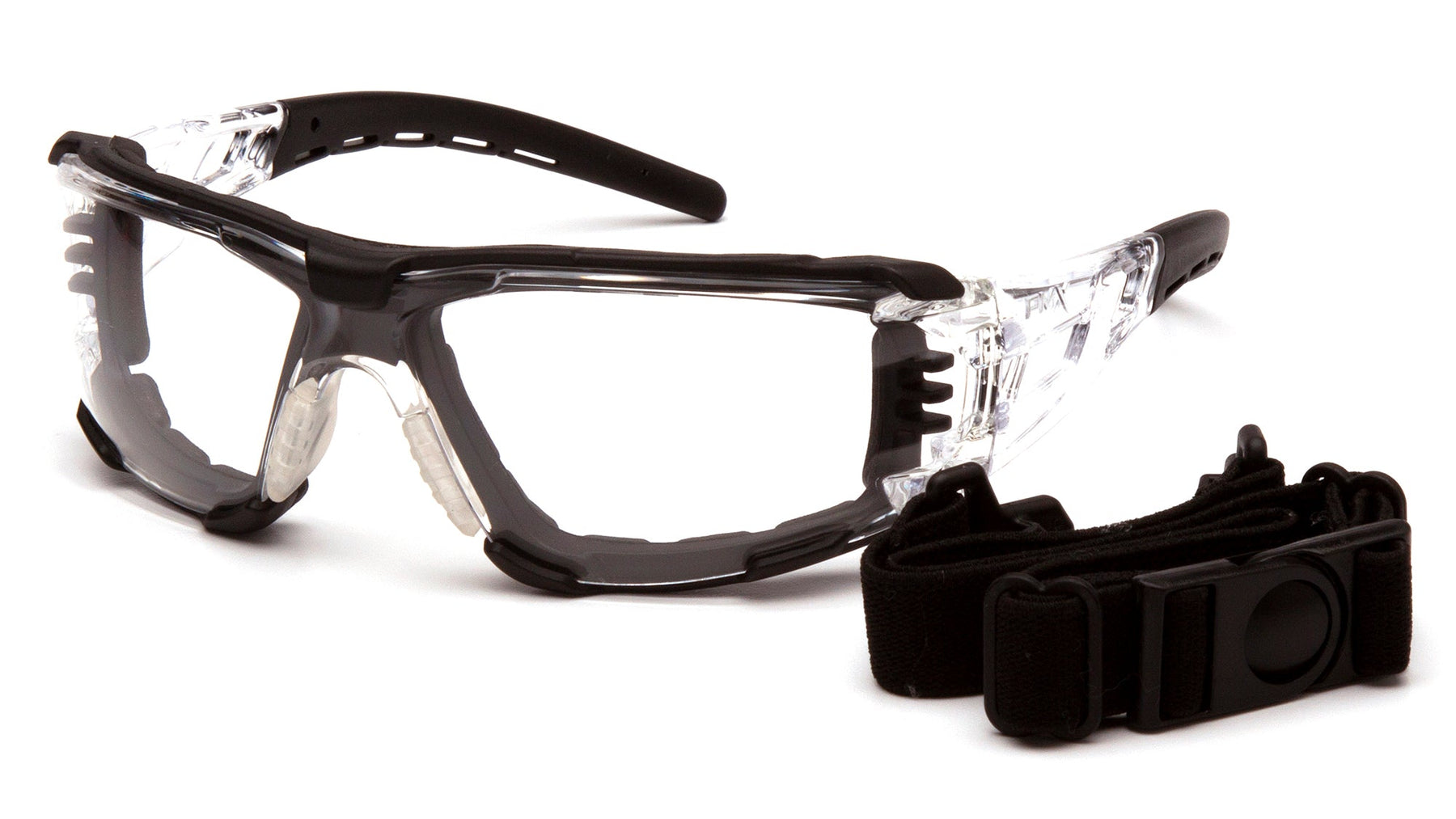 Fyxate Clear H2MAX Anti-Fog with Foam Padding -12/bx 


