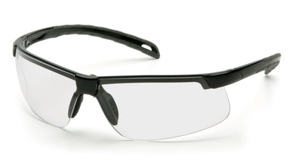 EVER-LITE clear H2MAX anti-fog lens, black frame, soft nose piece 12ea/1bx 300ea/1cs