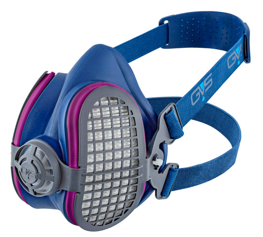 M/L Half face Elipse Mask with P100 filters, 10/cs