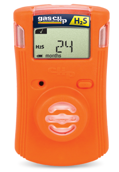 Gas Clip-Portable Gas Detector for Hydrogen Sulfide (H2S)