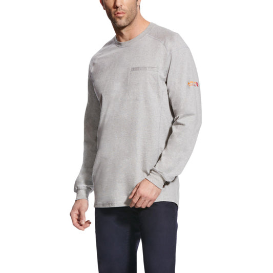 FR Air Crew T-Shirt, SIlver Fox Heather