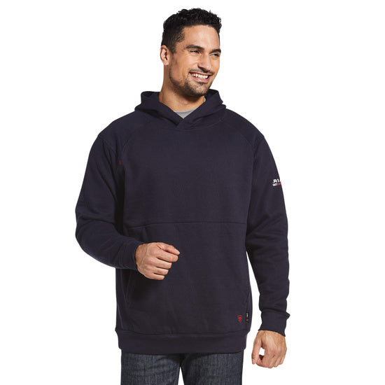 Men's FR Rev Pullover Hoodie, CAT 2, Navy