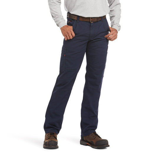 FR M5 Straight Stretch DuraLight Canvas Stackable Straight Leg Pant, Navy
