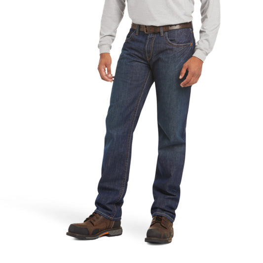 FR M3 Loose Basic Stackable Straight Leg Jean, Shale