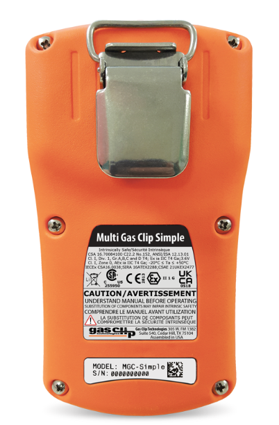 Gas Clip Multi Gas Clip Simple