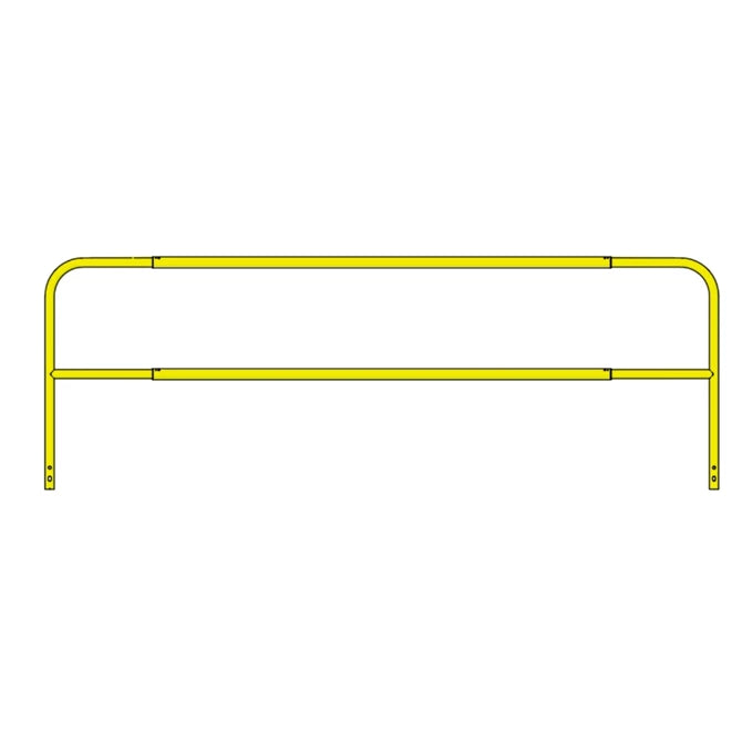 8Ft. - 10Ft. Adjustable Guardrail Kit--Ts22 Safety Yellow Call For Custom Colors 


