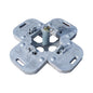 Hippo Anchor Deadweight System, Compatible With Roofs Up To 5° Pitch, Galvanized Finish And Corrosion Resistant, 12 Plate System – 10’ From Leading Edge, System Is Rated For 1 Worker In Fall Arrest And 1 Worker In Restraint