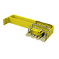 Yellow Guardrail Stack Pallet w/ 10 ft Posts