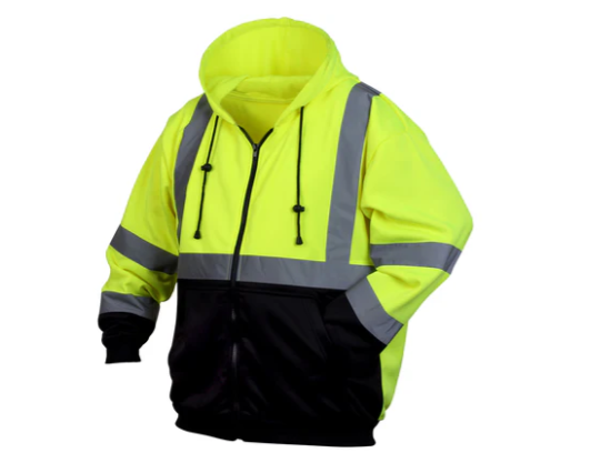 RSZH3210 Pyramex Lime Hoodie